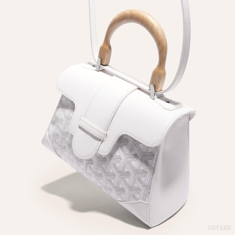 White Goyard SAIGON SOUPLE MINI BAG | BQOG6736