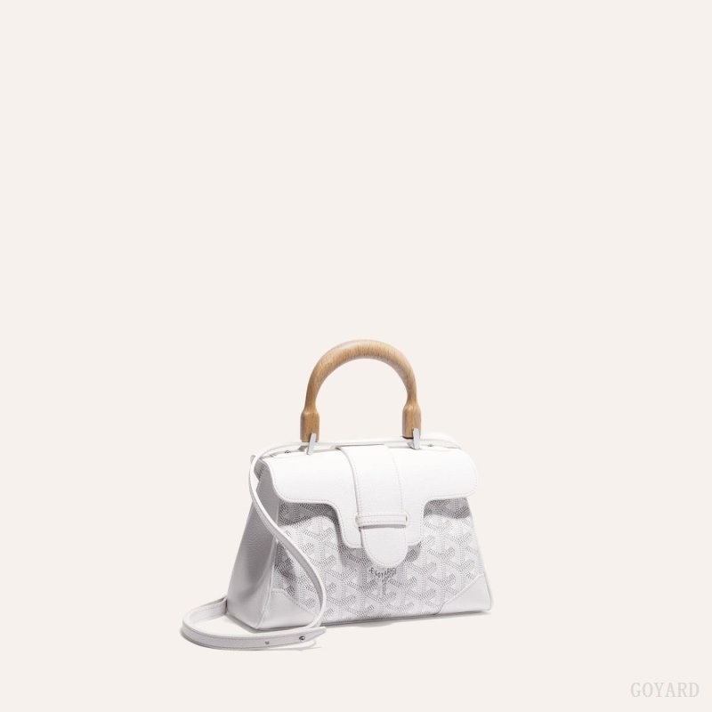 White Goyard SAIGON SOUPLE MINI BAG | BQOG6736