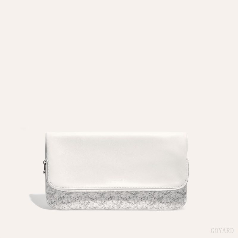 White Goyard SAINTE-MARIE CLUTCH | HKHO0491