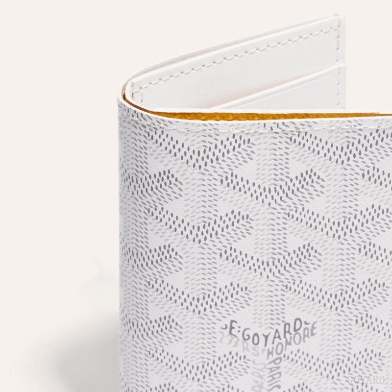 White Goyard SAINT-PIERRE CARD WALLET | FXUZ3065