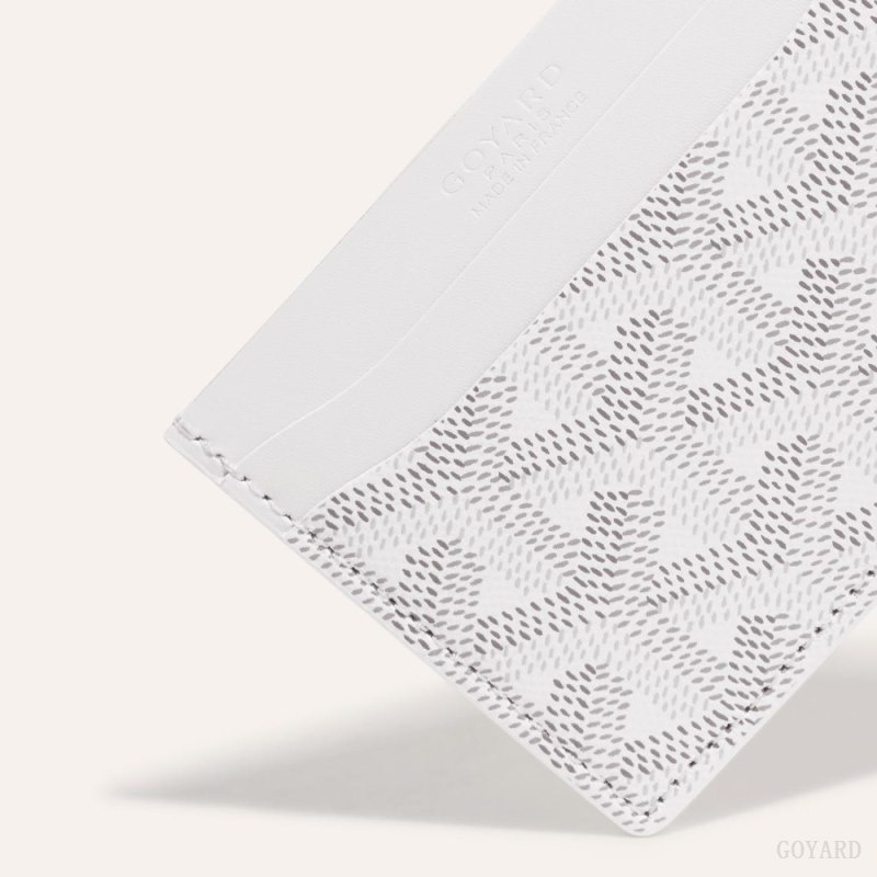 White Goyard SAINT-SULPICE CARD WALLET | QTKI5809