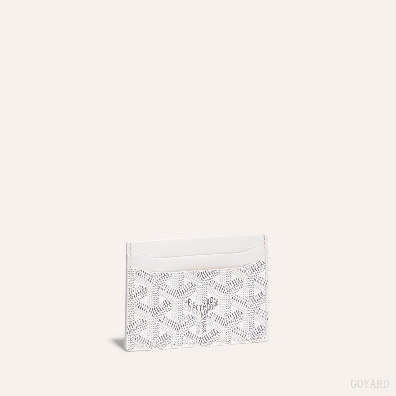 White Goyard SAINT-SULPICE CARD WALLET | QTKI5809