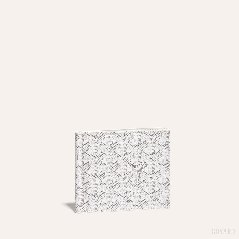 White Goyard SAINT-THOMAS BILL FOLD | TLRY0696