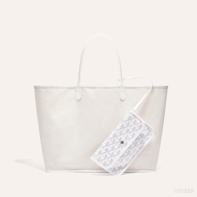 White Goyard SAINT LOUIS PM BAG | LUKF0641