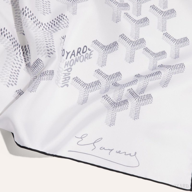 White Goyard SCARF N°1 | SOWS8542