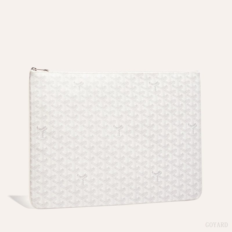 White Goyard SENAT GM DOCUMENT CASE | GCHY6150