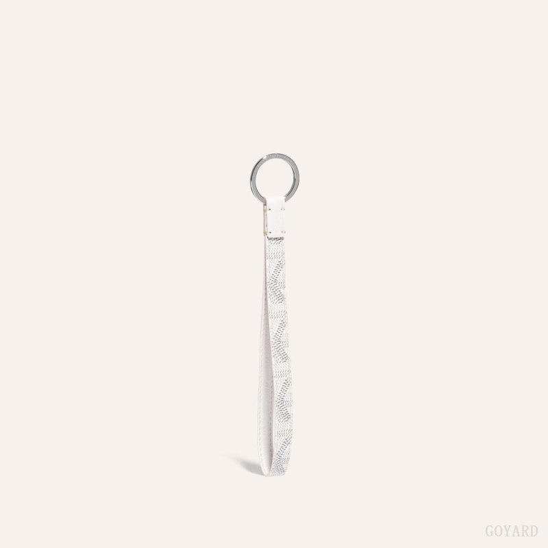 White Goyard SESAME KEY RING | SWKH6246