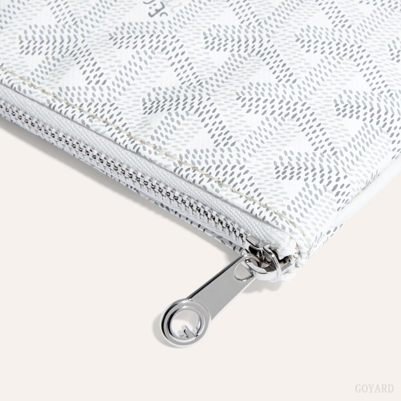 White Goyard SÉNAT MINI WALLET | PXDB2525