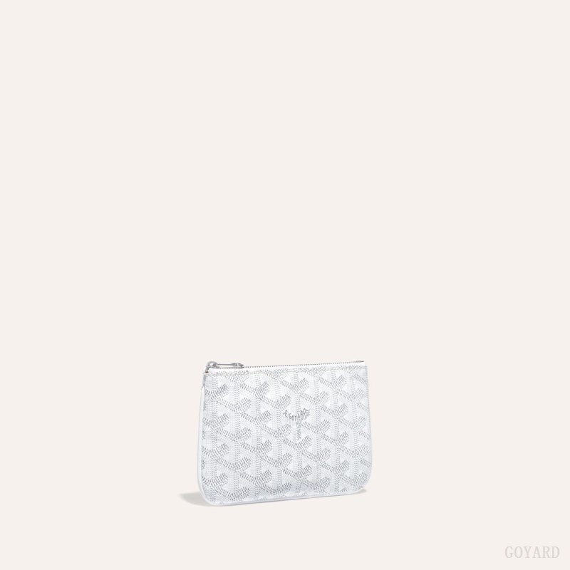 White Goyard SÉNAT MINI WALLET | PXDB2525