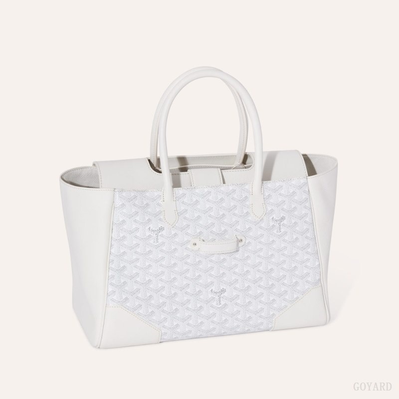 White Goyard Saïgon tote bag | ZYTA2092