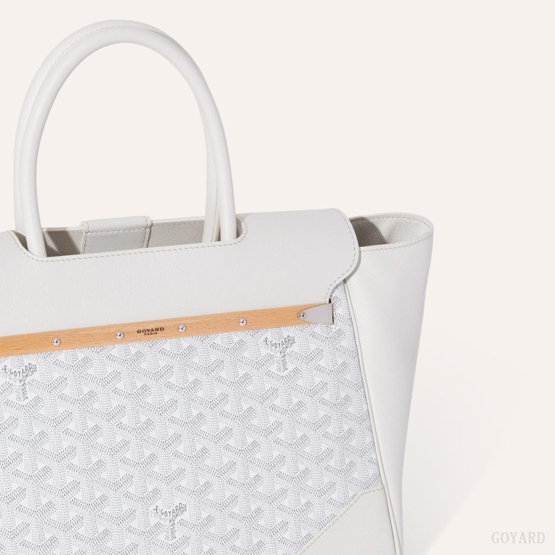 White Goyard Saïgon tote bag | ZYTA2092