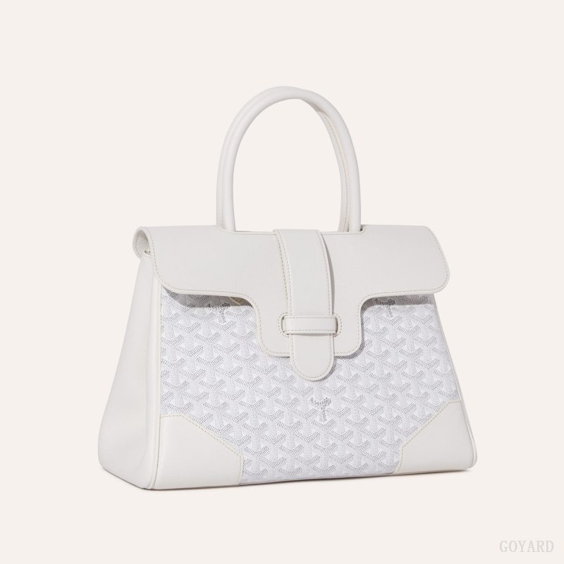 White Goyard Saïgon tote bag | ZYTA2092