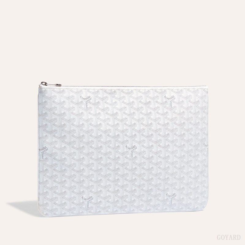 White Goyard Sénat MGM Pouch | FMNP8437