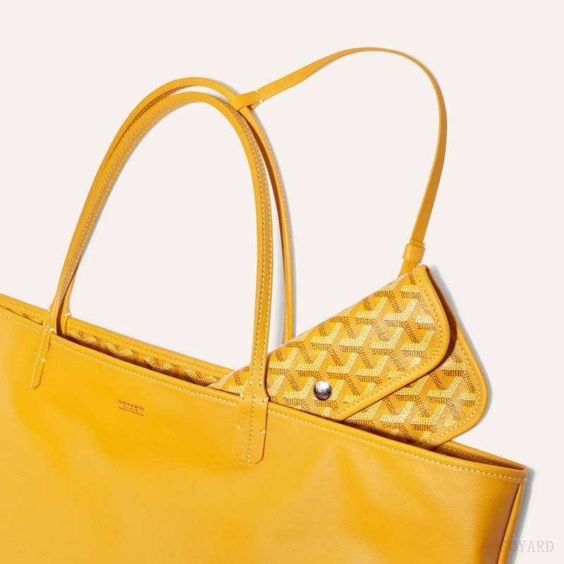 Yellow Goyard ANJOU GM BAG | MOZJ2872