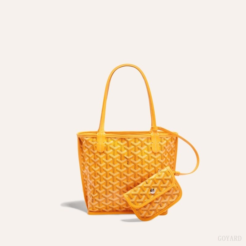 Yellow Goyard ANJOU MINI BAG | GAKZ9209