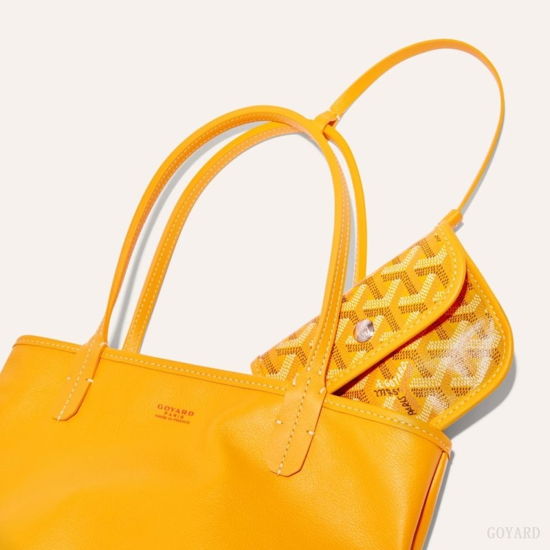 Yellow Goyard ANJOU MINI BAG | GAKZ9209