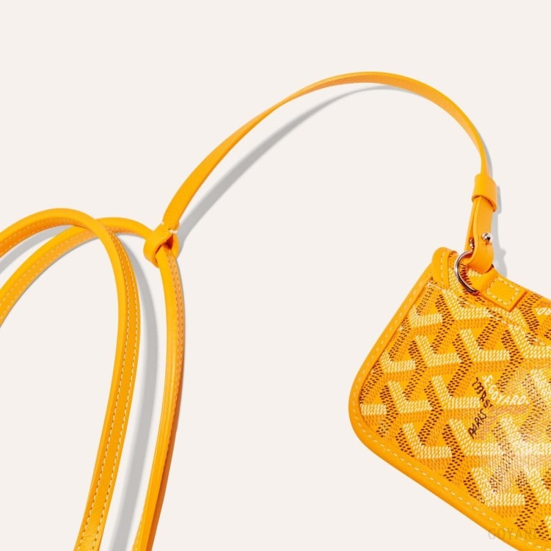 Yellow Goyard ANJOU MINI BAG | GAKZ9209