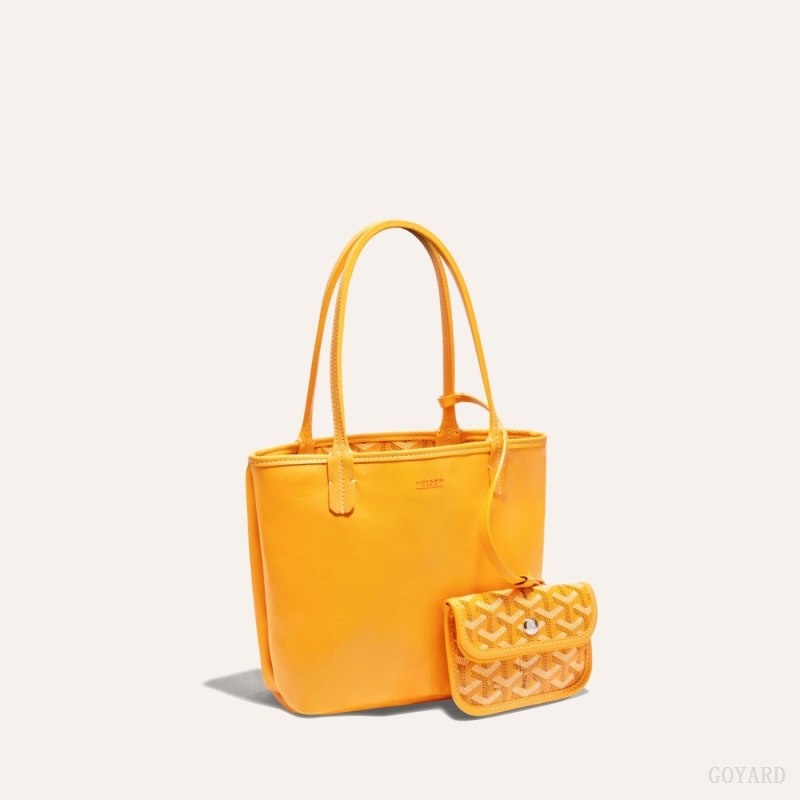 Yellow Goyard ANJOU MINI BAG | GAKZ9209