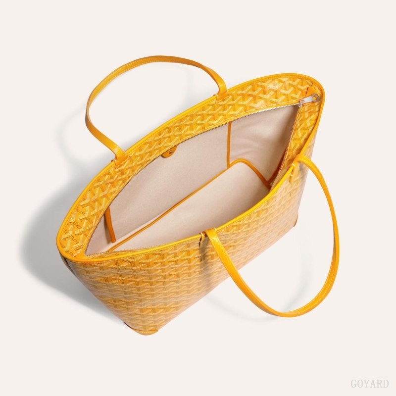 Yellow Goyard ARTOIS MM BAG | EJNE2290