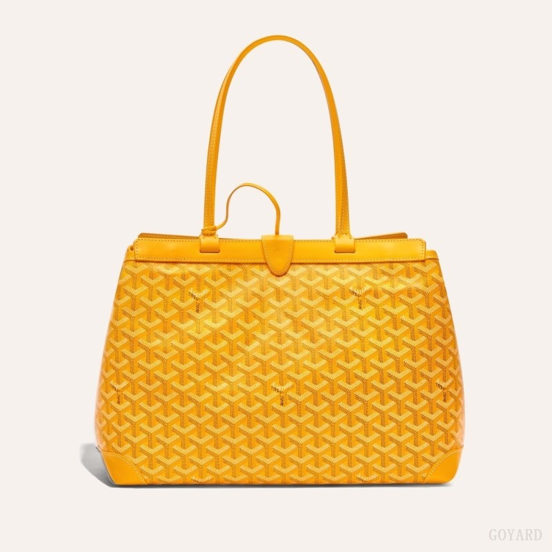 Yellow Goyard BELLECHASSE BIAUDE PM BAG | VKFI5231