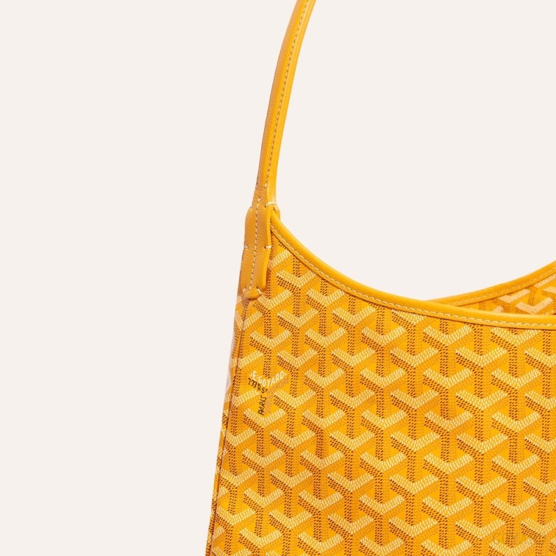 Yellow Goyard Bohème Hobo Bag | RHYB8076