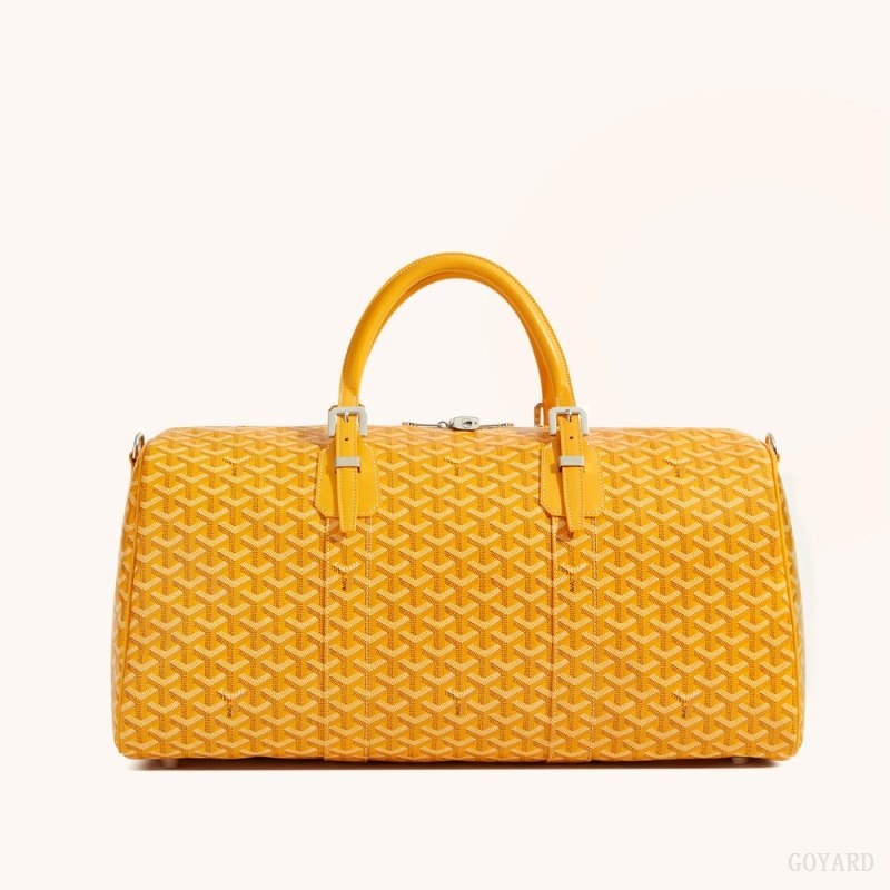 Yellow Goyard Boston 50 bag | QRYC5056