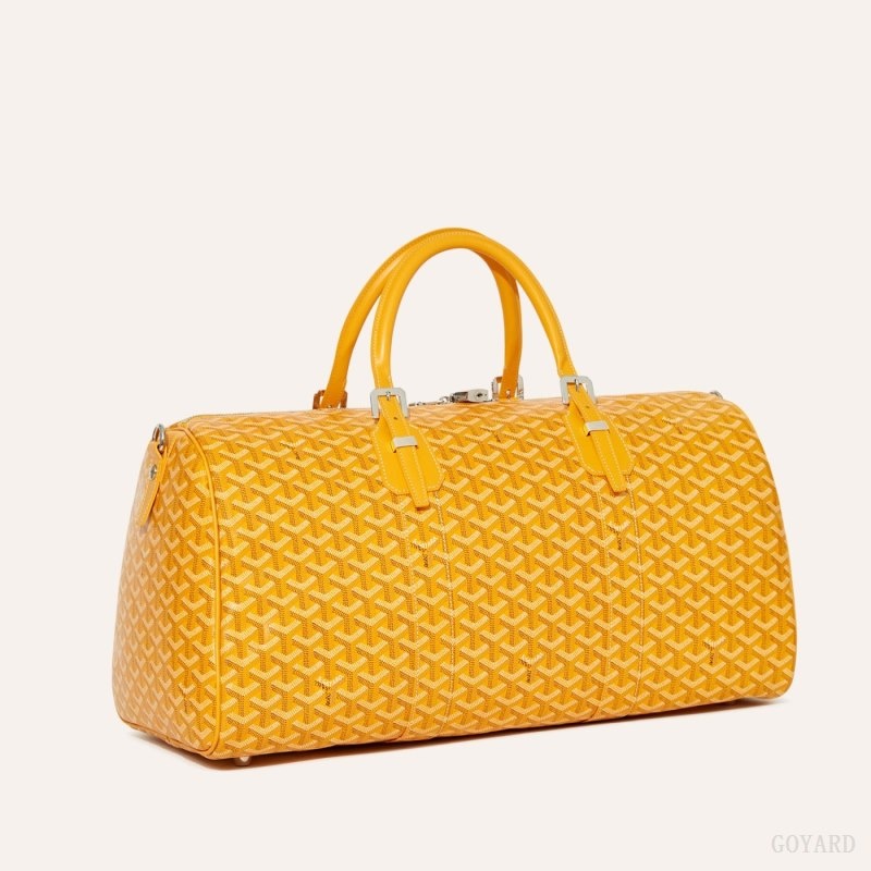 Yellow Goyard Boston 50 bag | QRYC5056