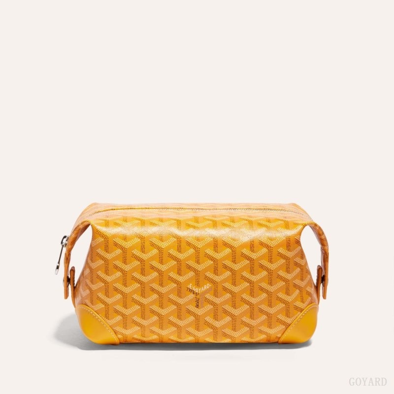 Yellow Goyard Bowling 25 Toiletry Bag | JGYJ1043