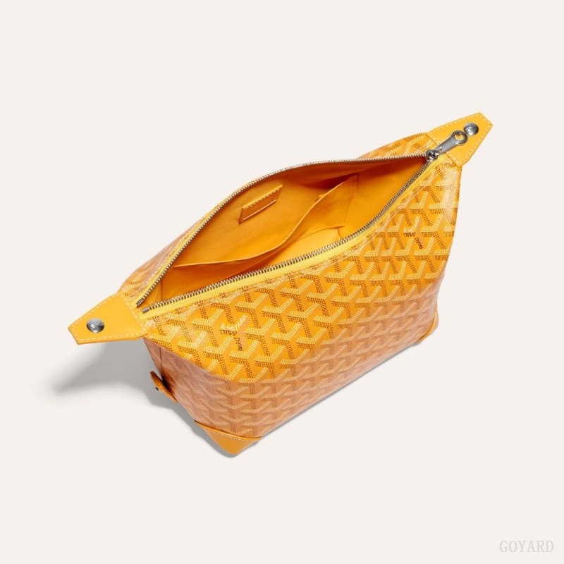 Yellow Goyard Bowling 25 Toiletry Bag | JGYJ1043