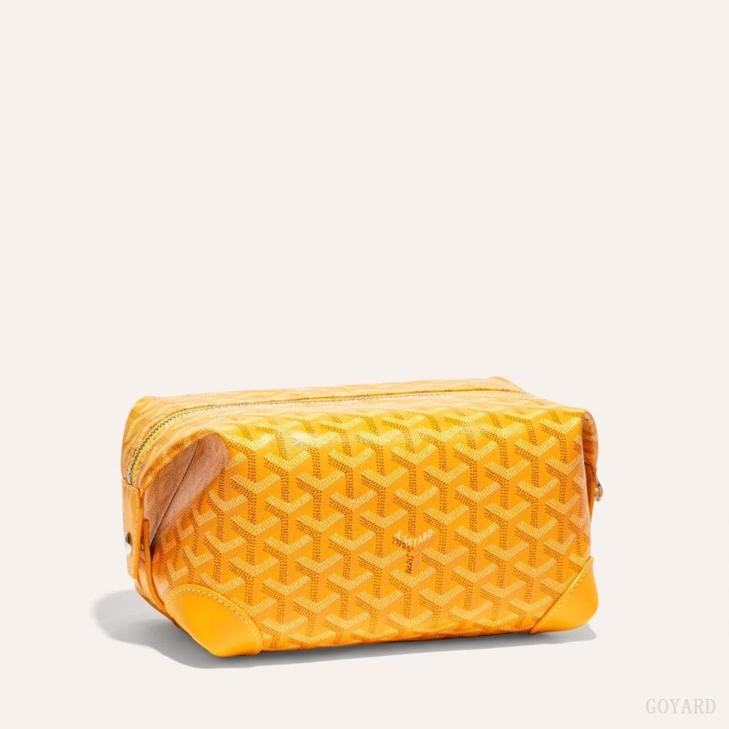 Yellow Goyard Bowling 25 Toiletry Bag | JGYJ1043