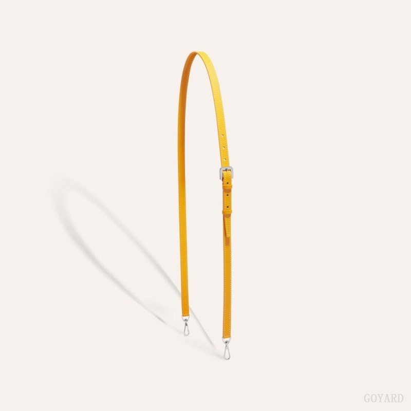 Yellow Goyard CUIR PM STRAP | GWPV4260