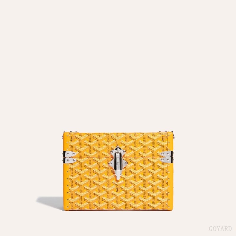 Yellow Goyard Cassette Trunk Bag | HDHN8457