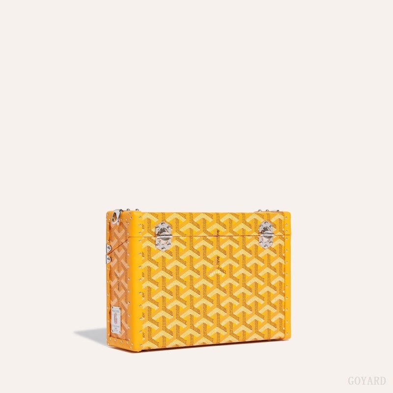 Yellow Goyard Cassette Trunk Bag | HDHN8457