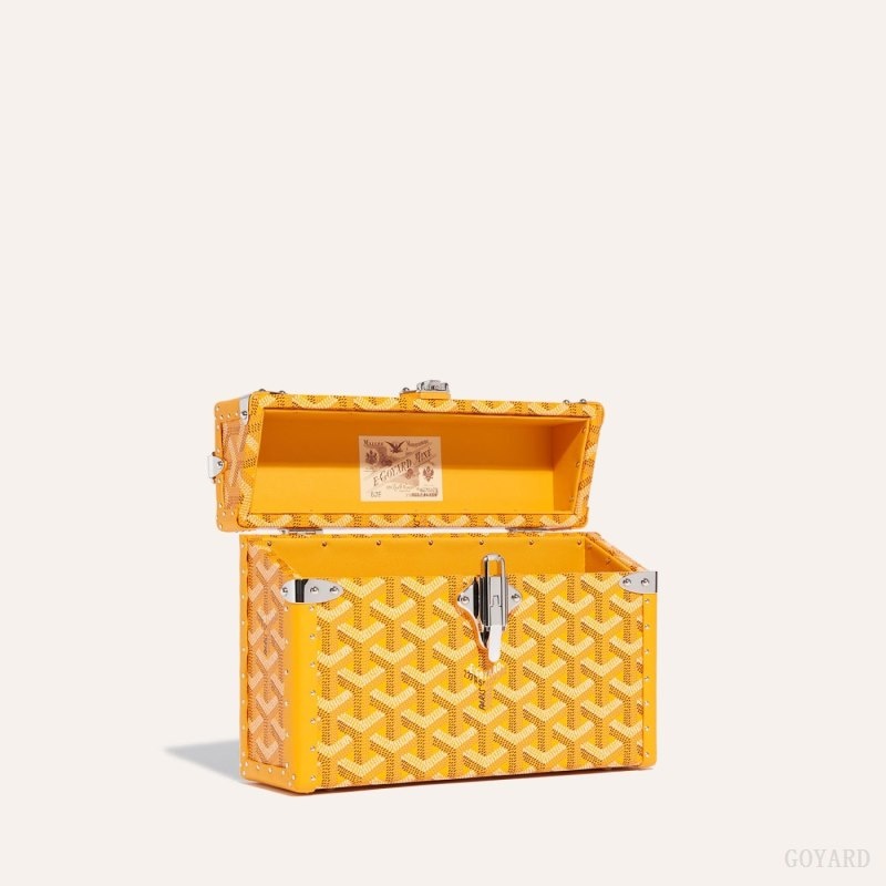 Yellow Goyard Cassette Trunk Bag | HDHN8457