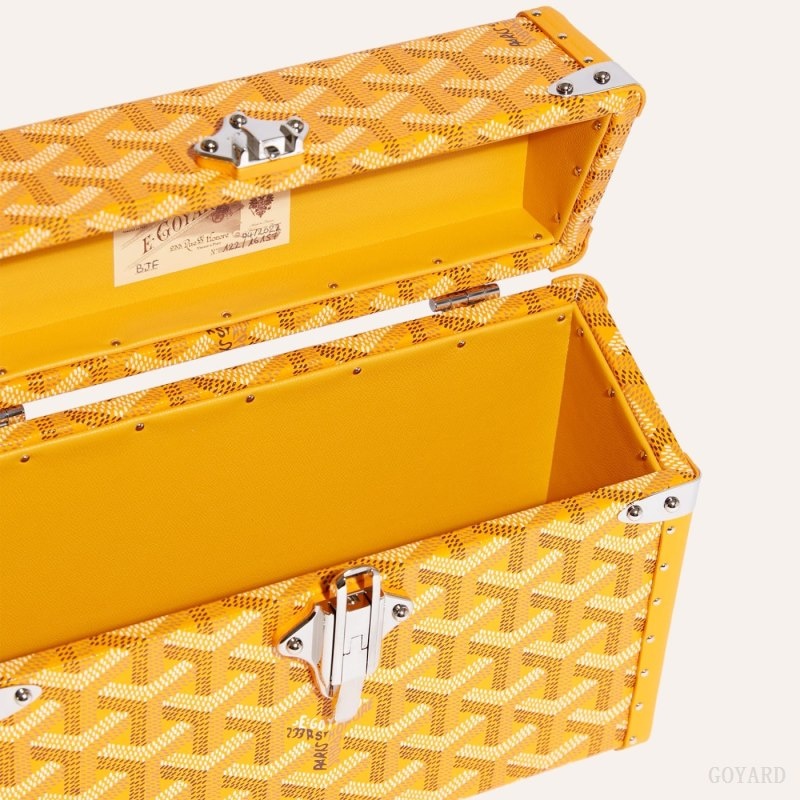 Yellow Goyard Cassette Trunk Bag | HDHN8457