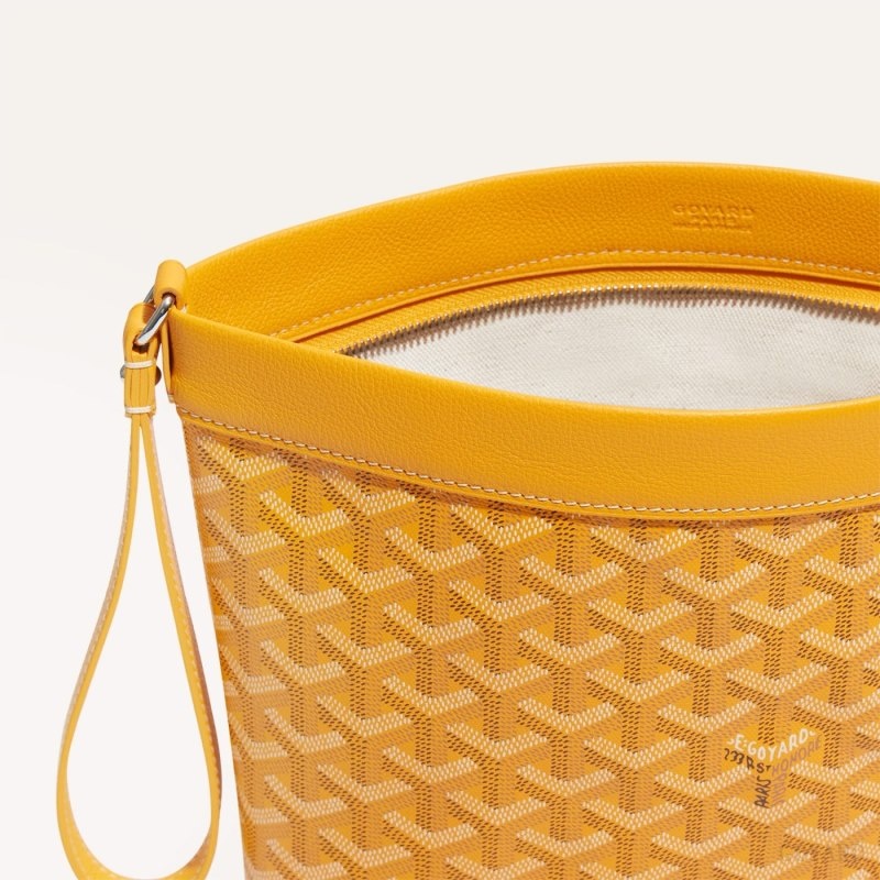 Yellow Goyard Conti pouch | WCZR6562