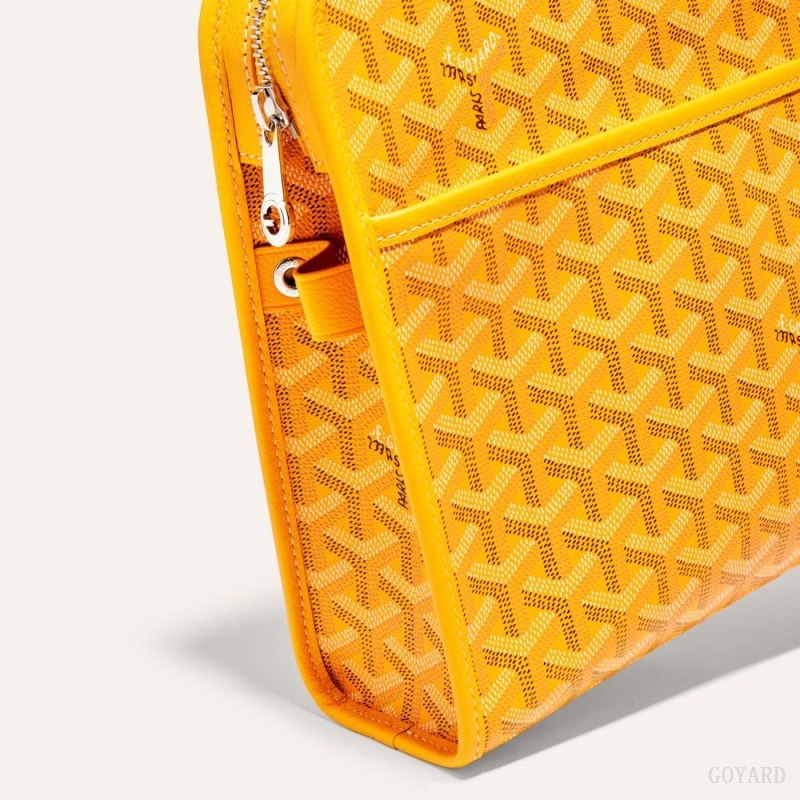 Yellow Goyard JOUVENCE GM TOILET BAG | RVAR5605