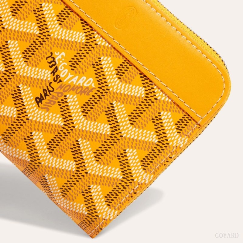 Yellow Goyard MATIGNON PM WALLET | QEOY1260