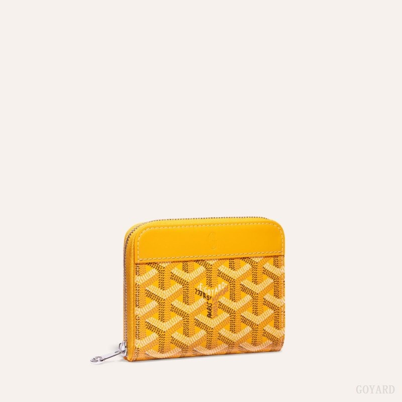 Yellow Goyard MATIGNON PM WALLET | QEOY1260