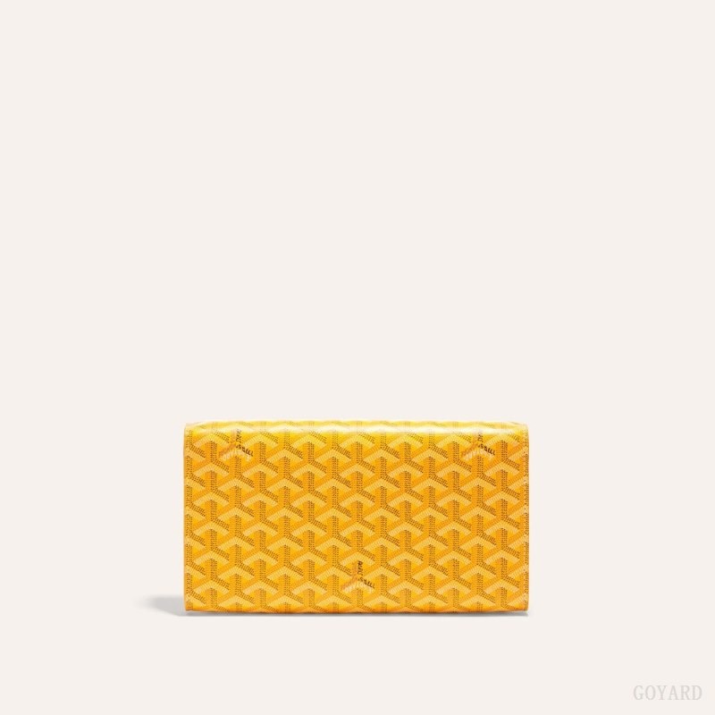 Yellow Goyard Monte-Carlo PM Clutch | GKHE9761