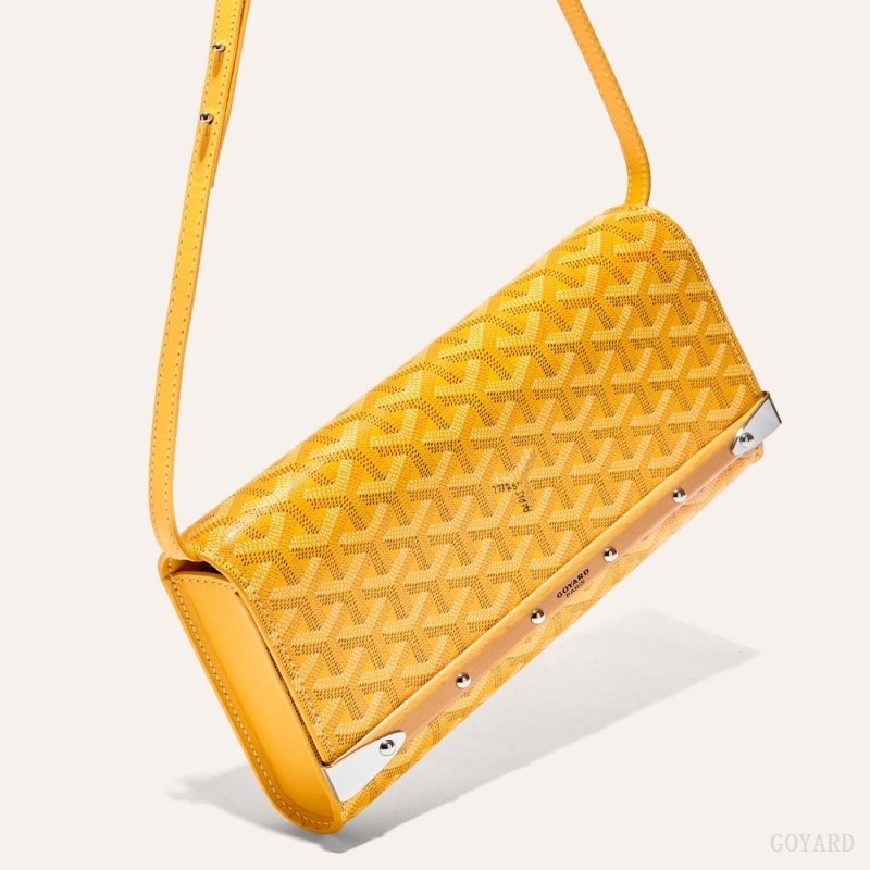 Yellow Goyard Monte-Carlo PM Clutch | GKHE9761