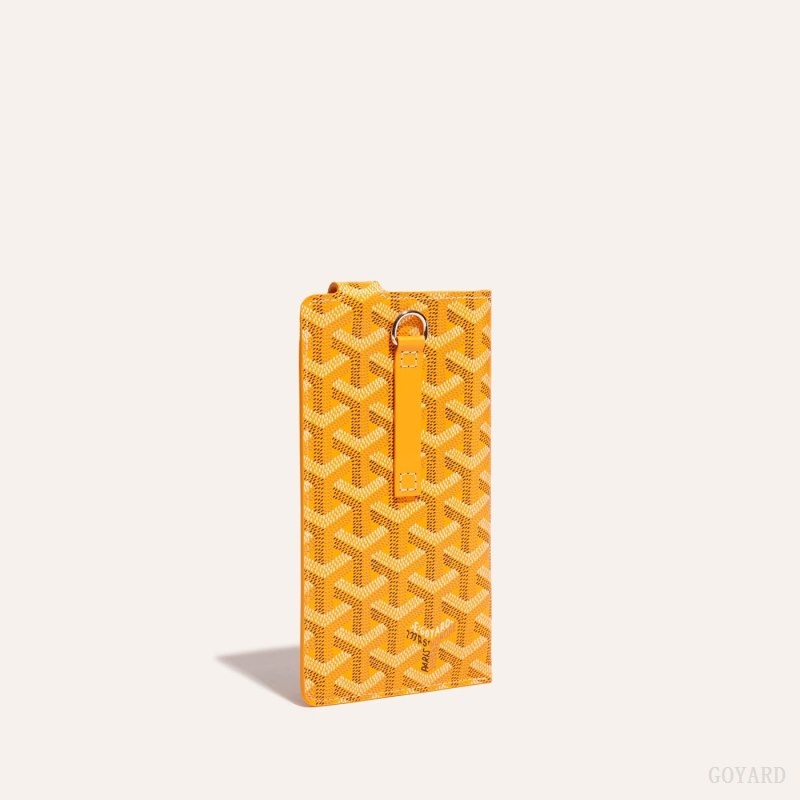 Yellow Goyard Montmartre GM Case | TAWB3660