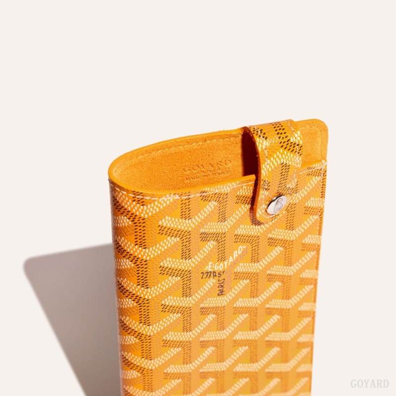 Yellow Goyard Montmartre GM Case | TAWB3660