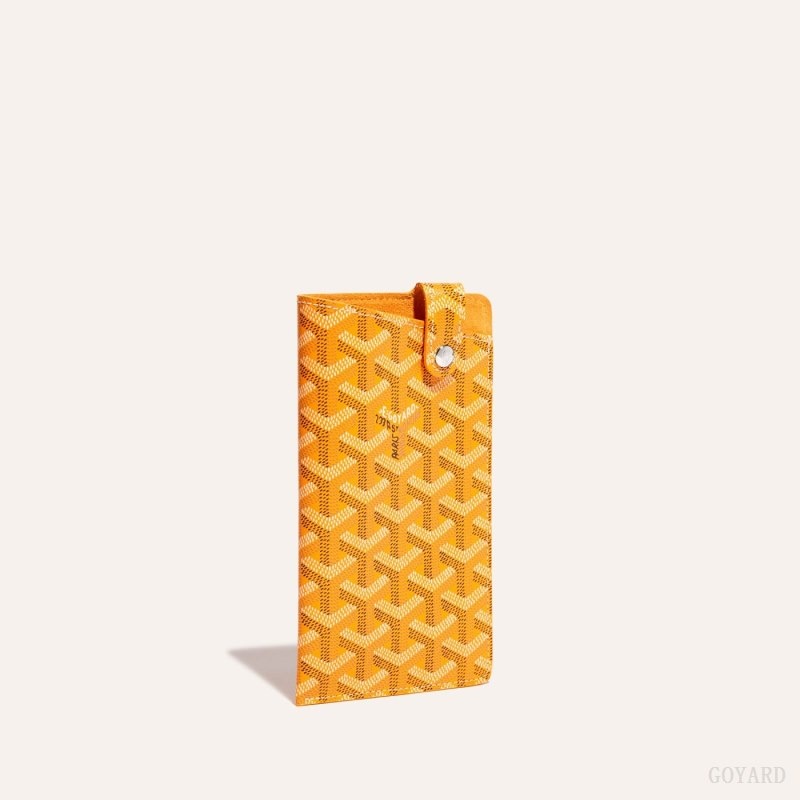 Yellow Goyard Montmartre GM Case | TAWB3660