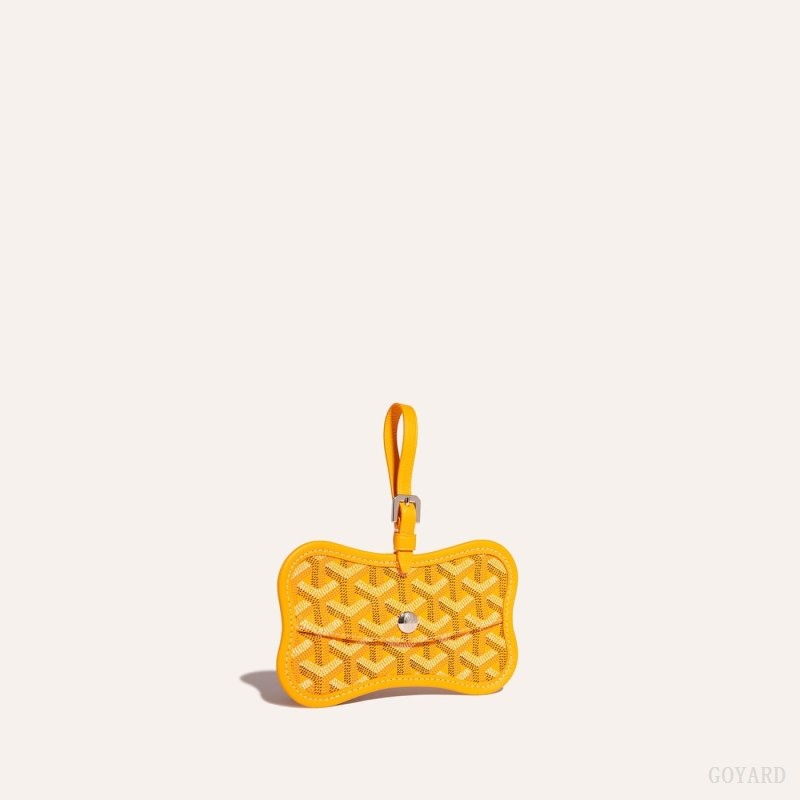 Yellow Goyard Os Grey Dog pocket | KAHT7404