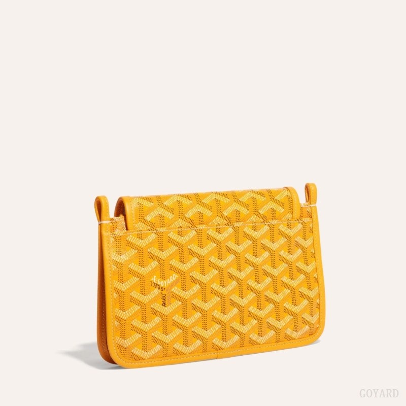 Yellow Goyard PLUMET POCKET WALLET | XHTV4891