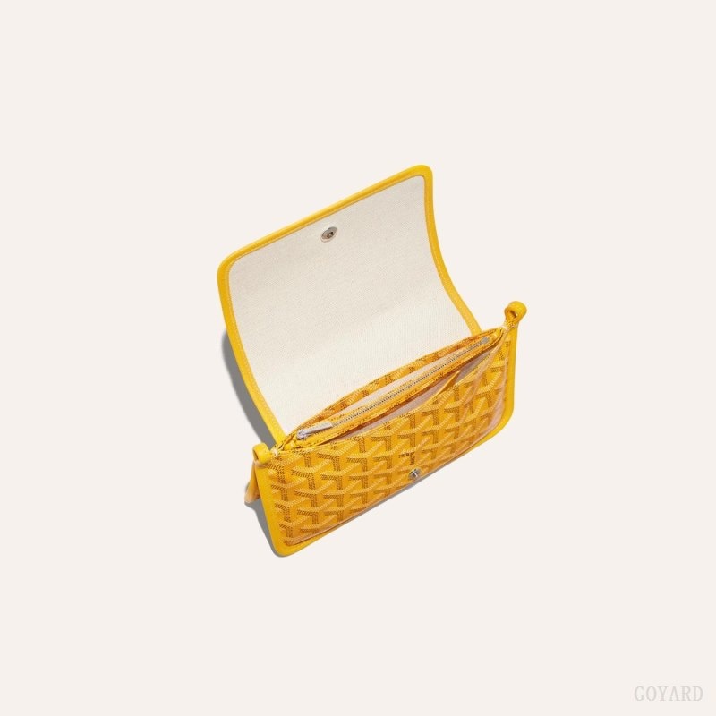 Yellow Goyard PLUMET POCKET WALLET | XHTV4891