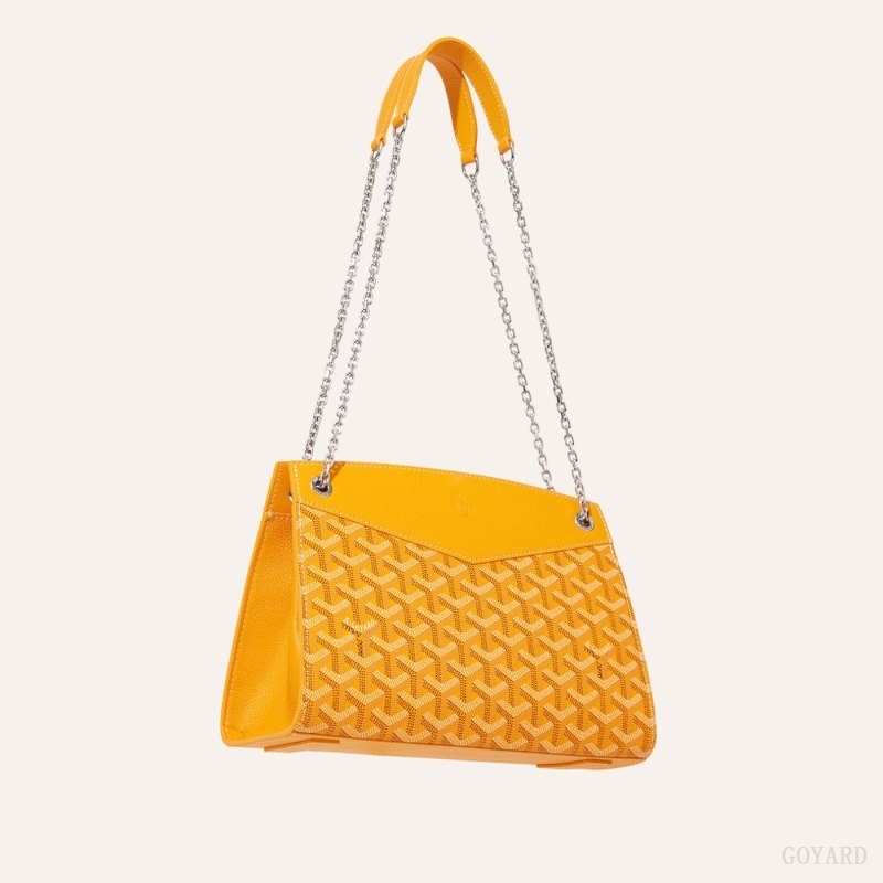 Yellow Goyard Rouette Structuré PM Bag | IQII9785