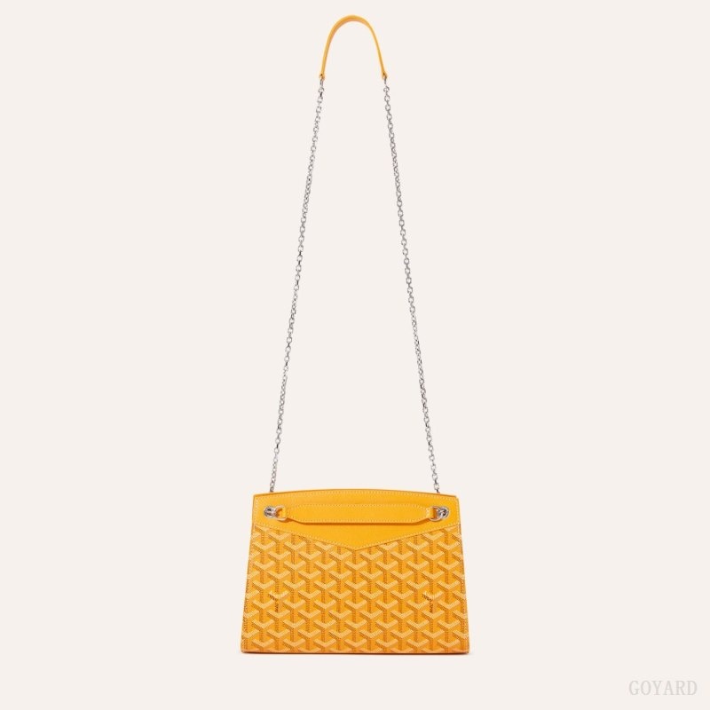 Yellow Goyard Rouette Structuré PM Bag | IQII9785