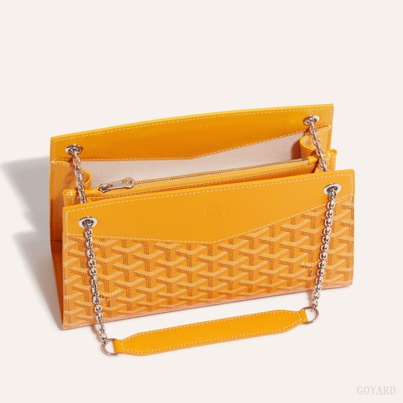 Yellow Goyard Rouette Structuré PM Bag | IQII9785